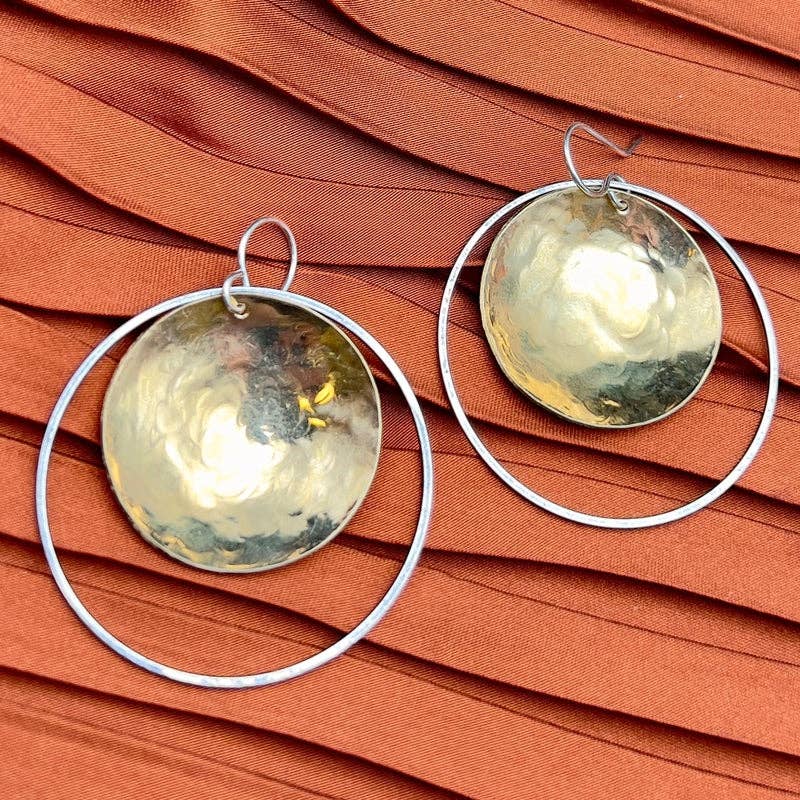 Halo'd Eclipse Earrings