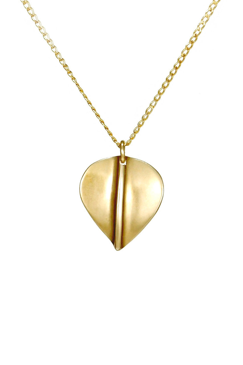 Lucy Necklace - Brass