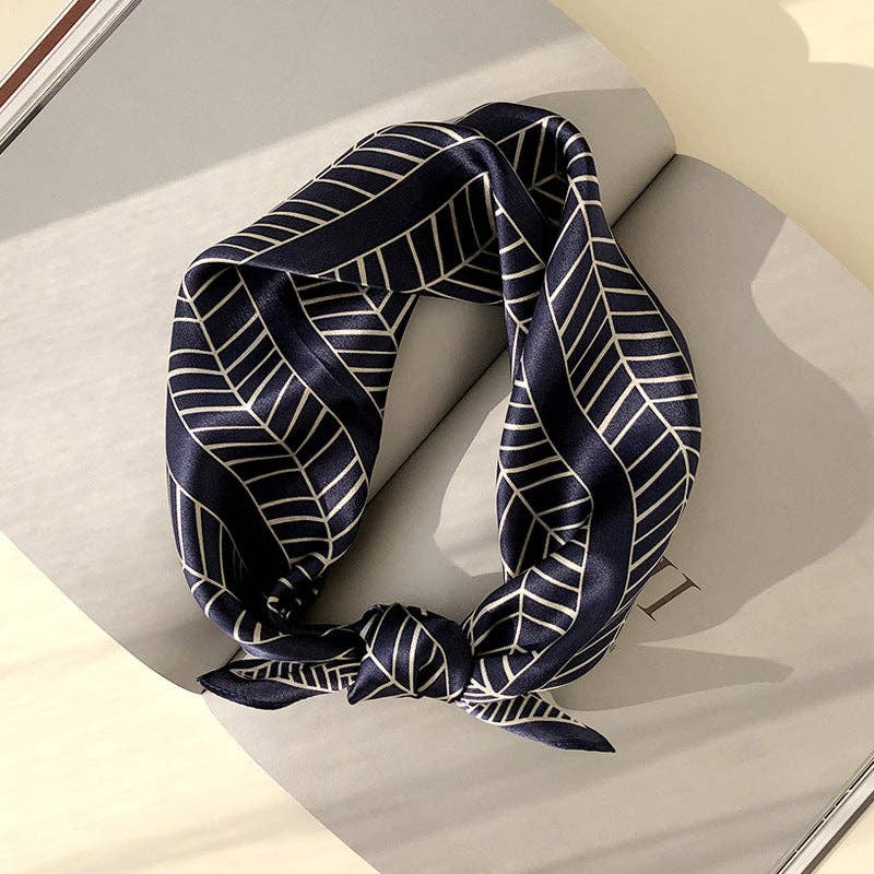 Herringbone Silk Scarf