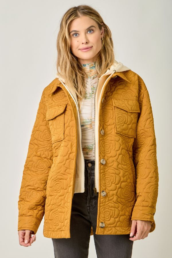 Twofer Quilted Jacket