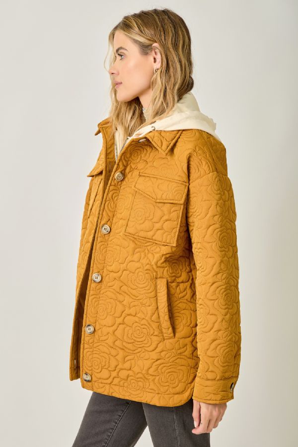 Twofer Quilted Jacket