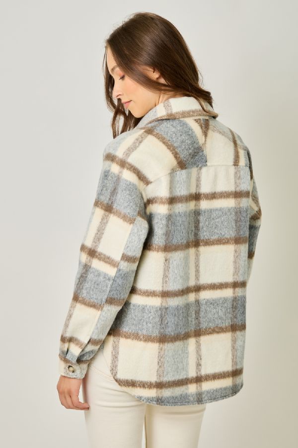 Soft Plaid Shacket