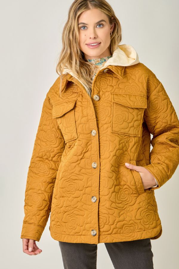 Twofer Quilted Jacket