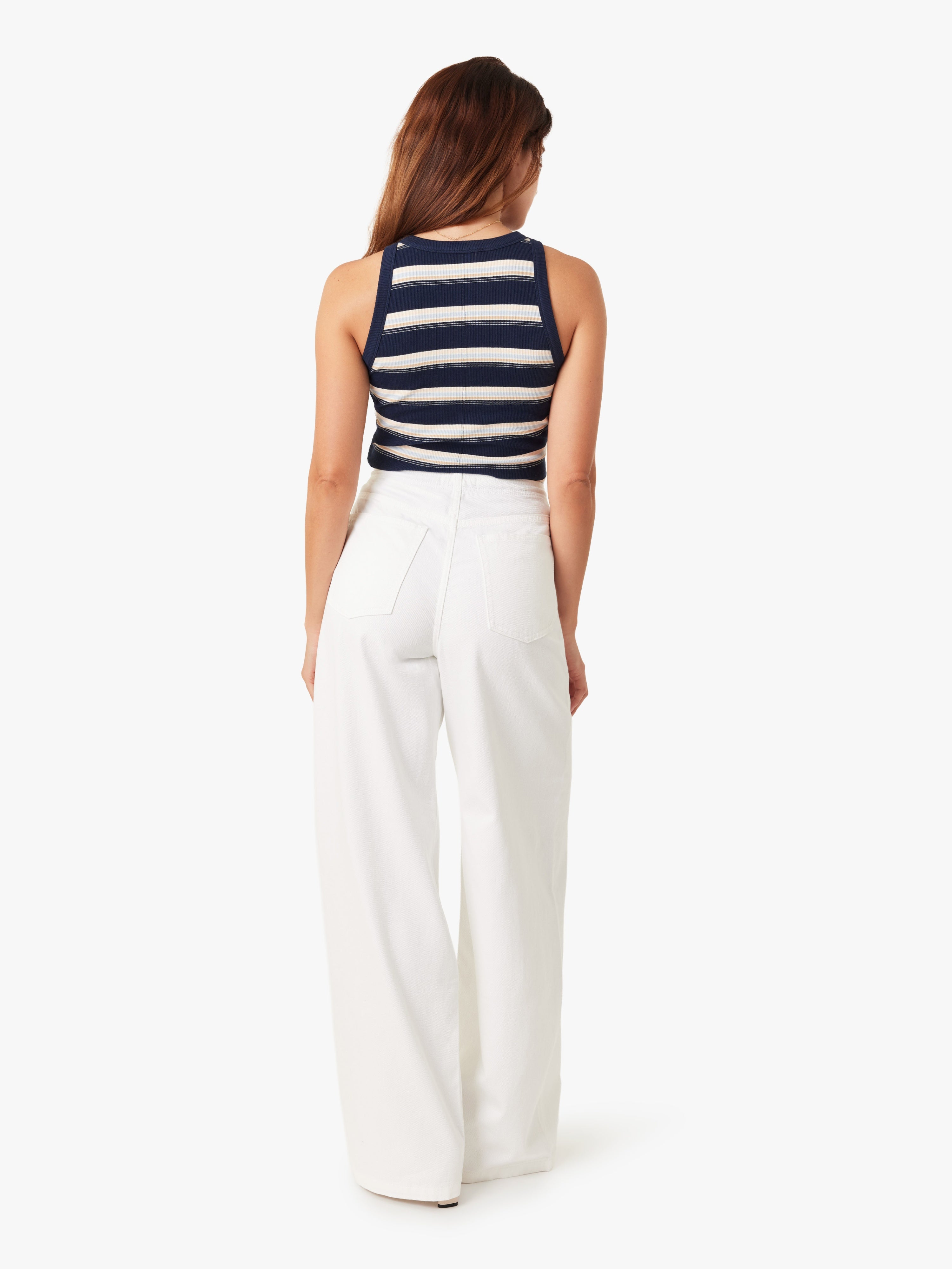 Lia Drawstring Wide Leg Jeans