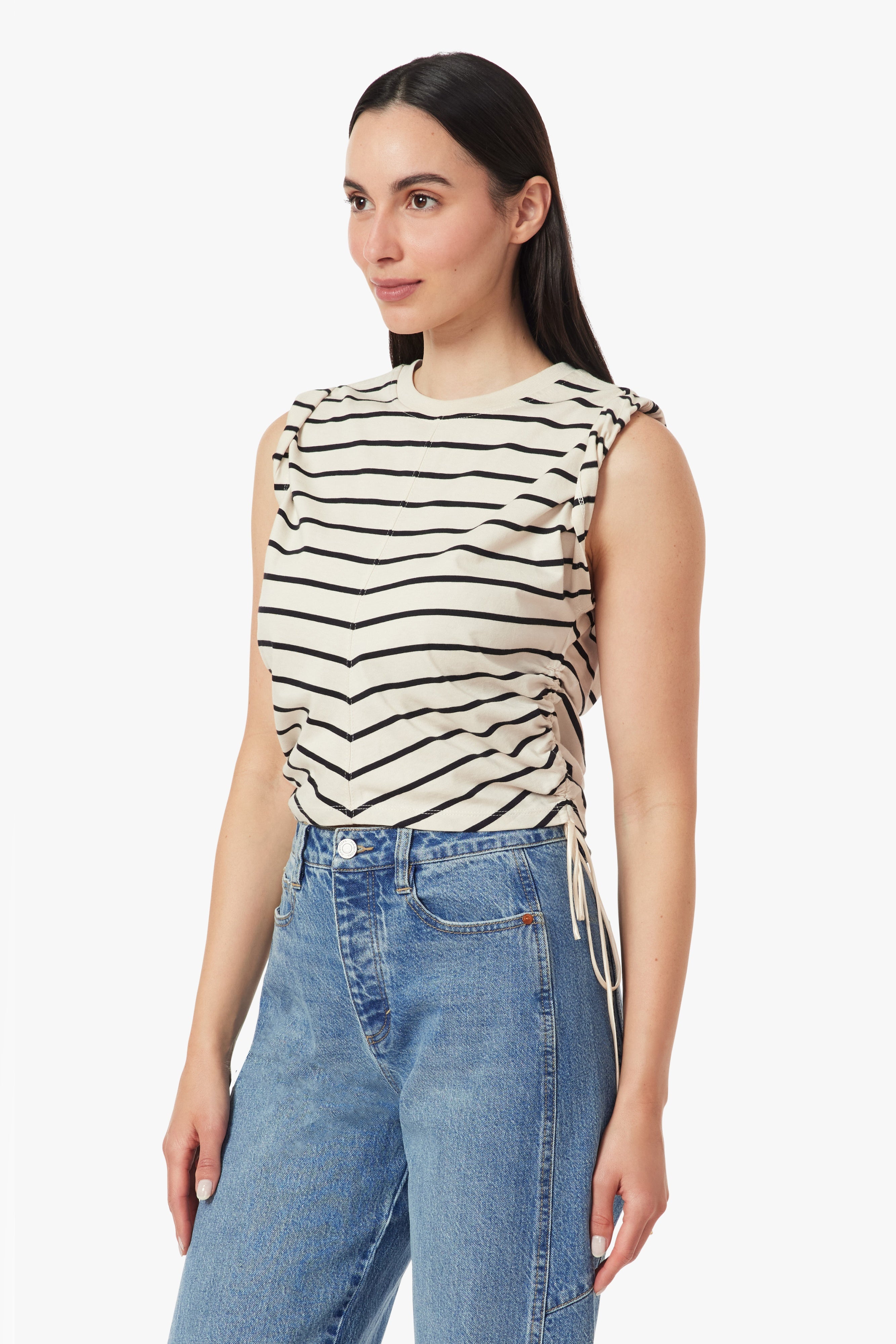 Luna Stripe Top
