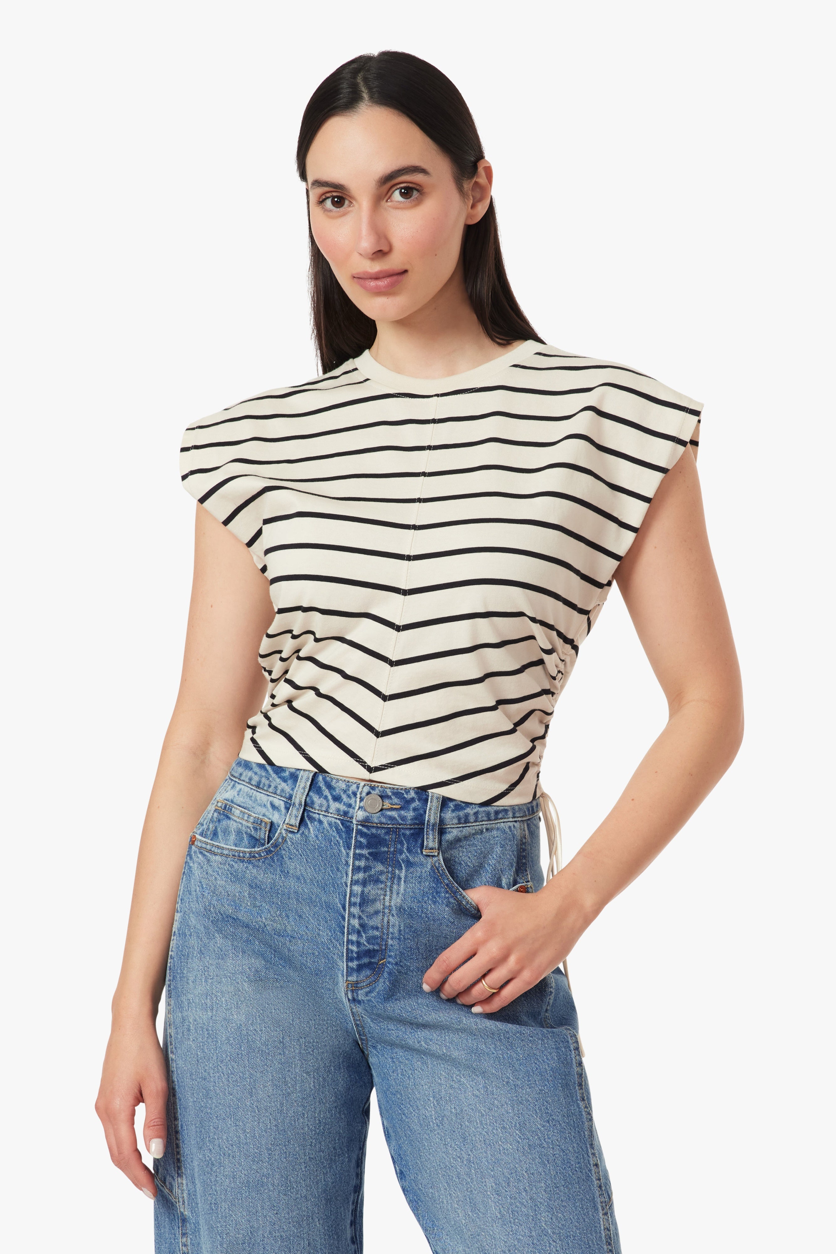 Luna Stripe Top