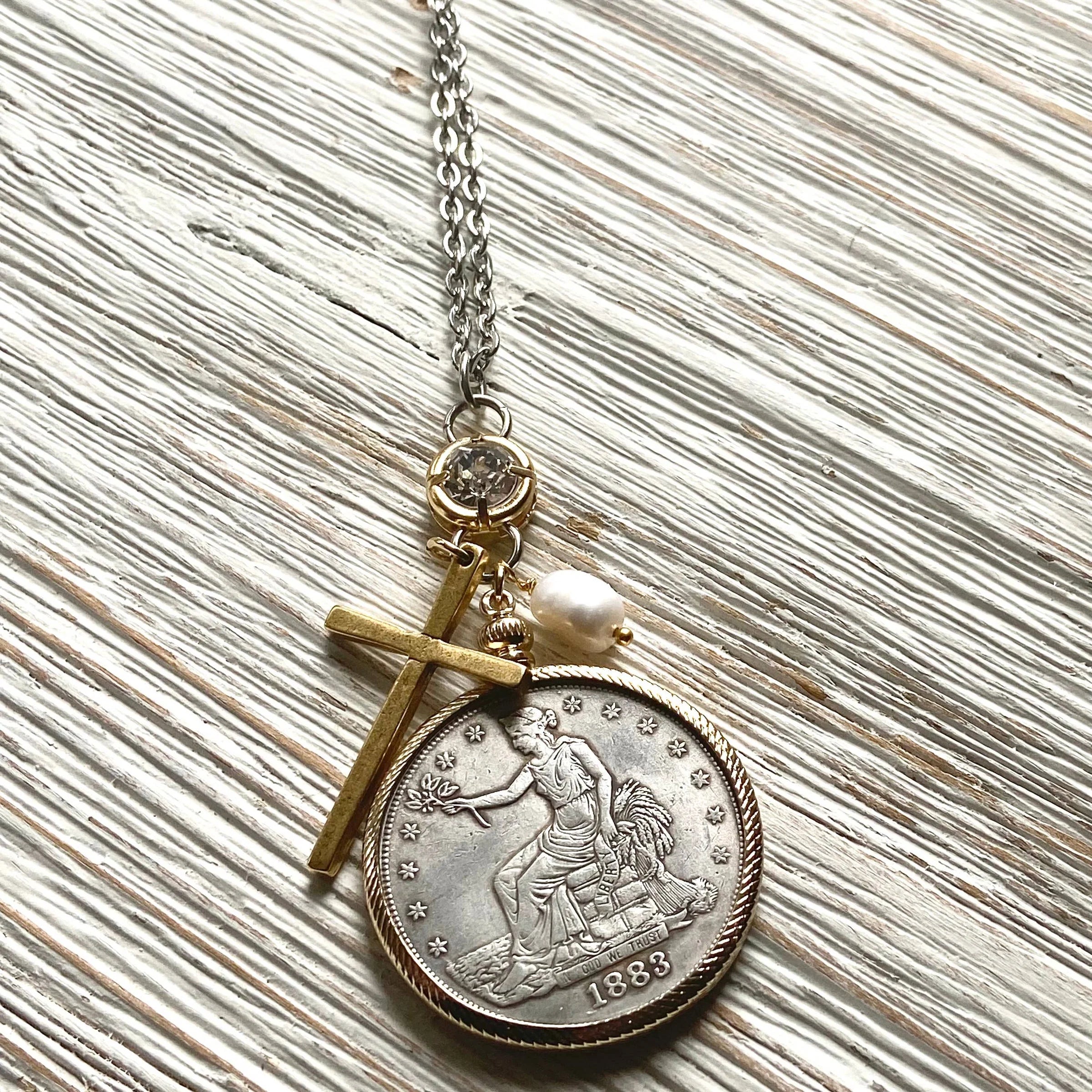 American Coin Necklace