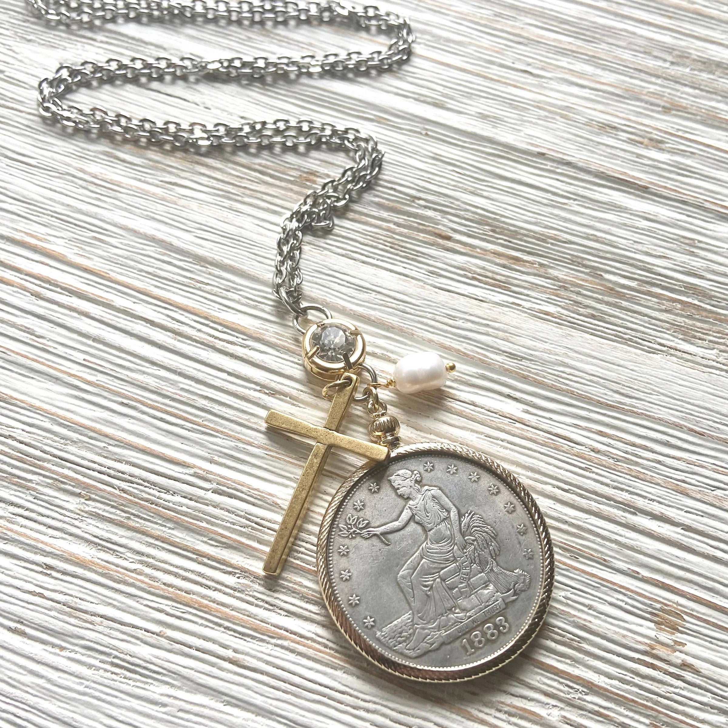 American Coin Necklace