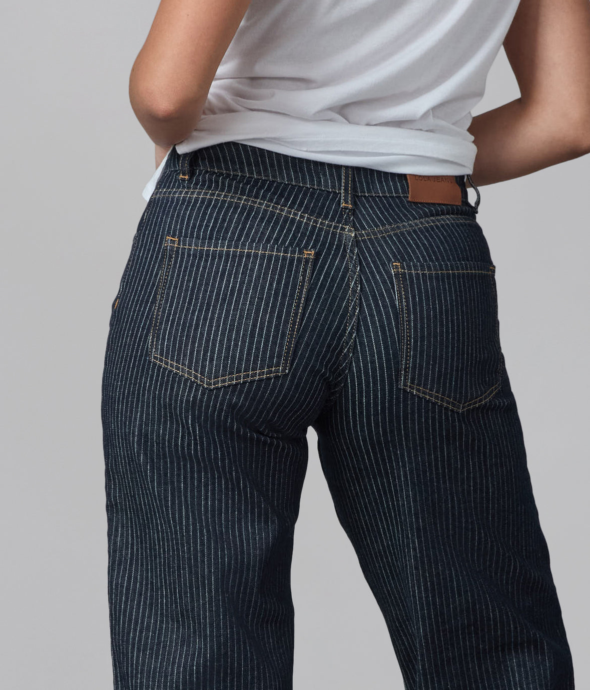 Colette Pinstripe Jean