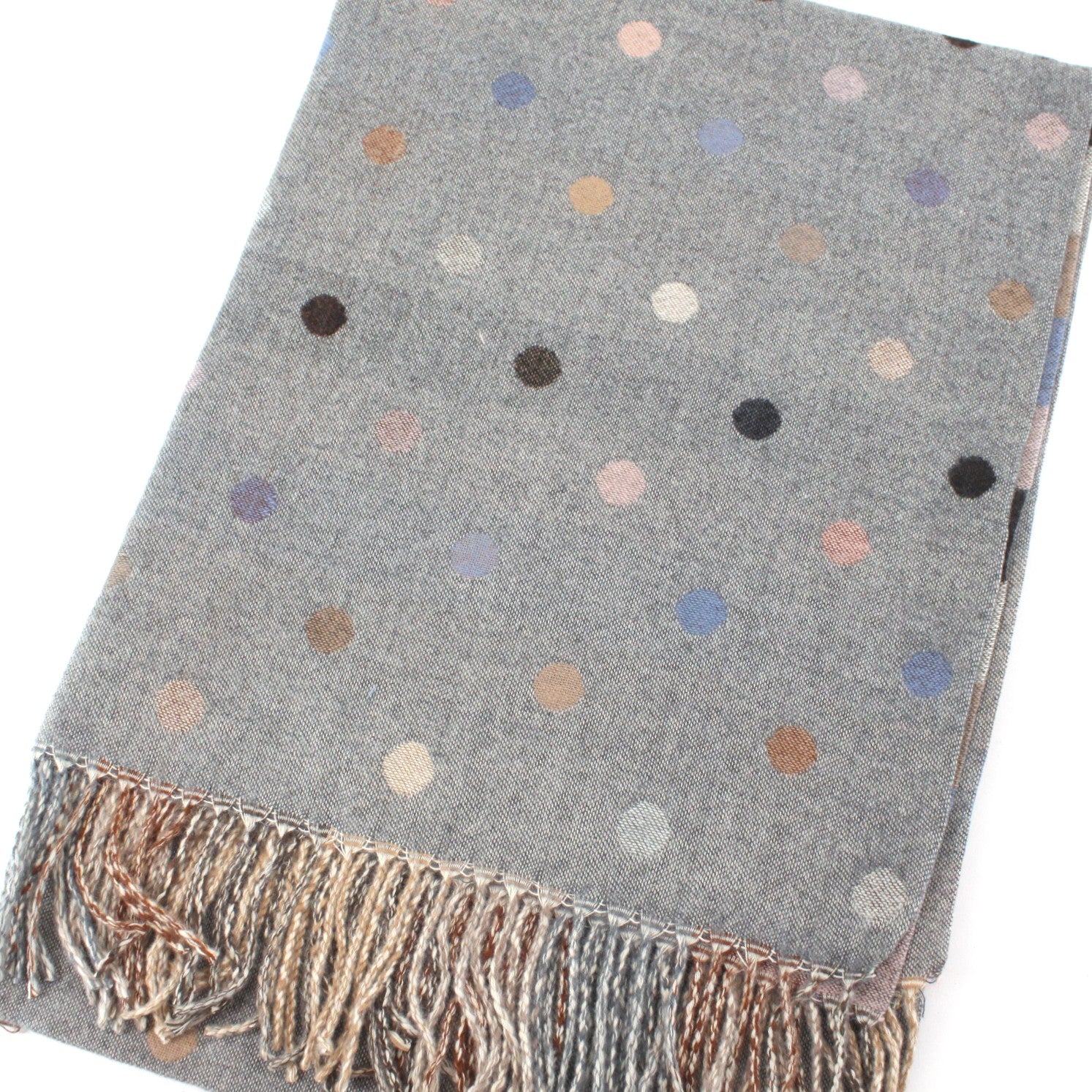Polka Dot Reversible Scarf
