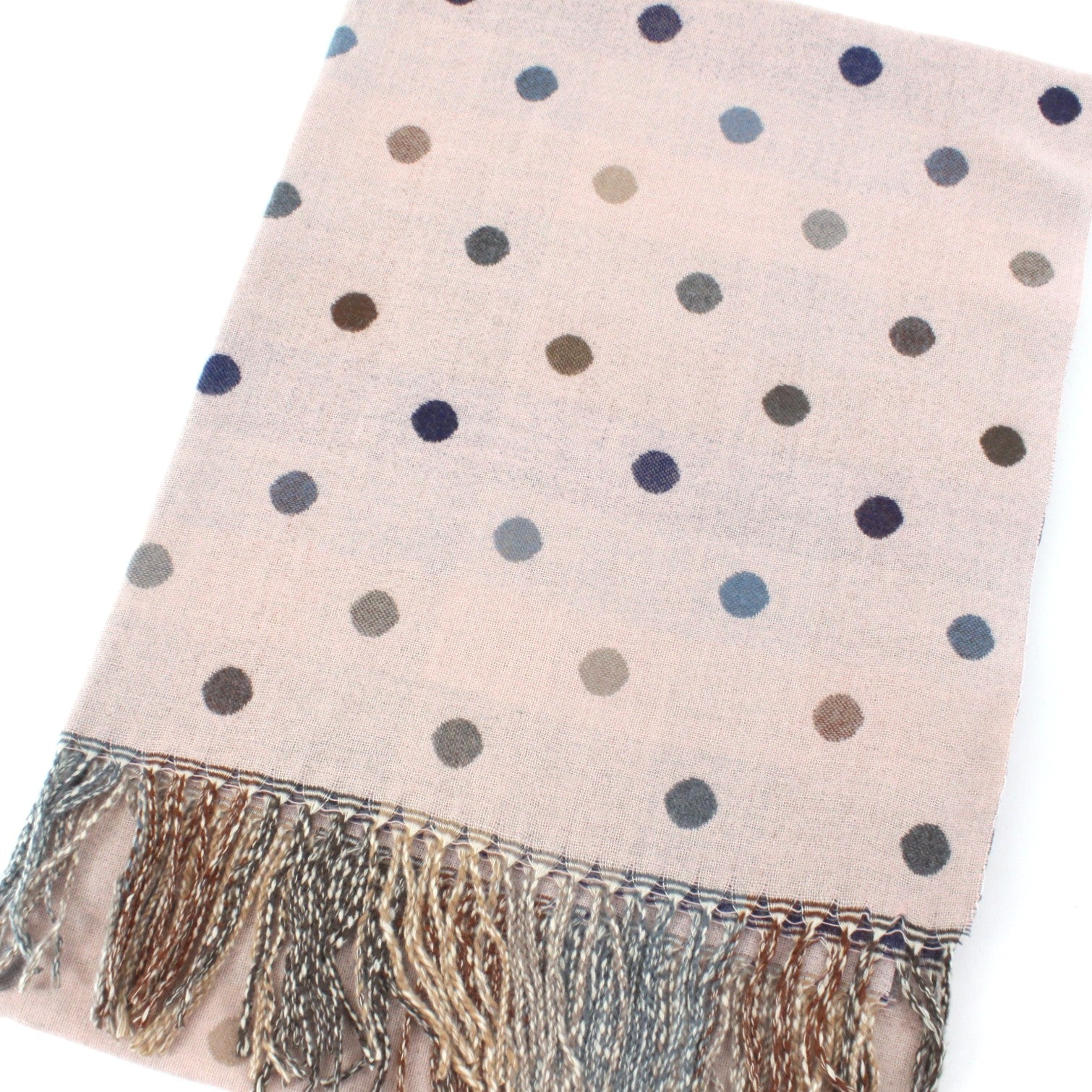 Polka Dot Reversible Scarf