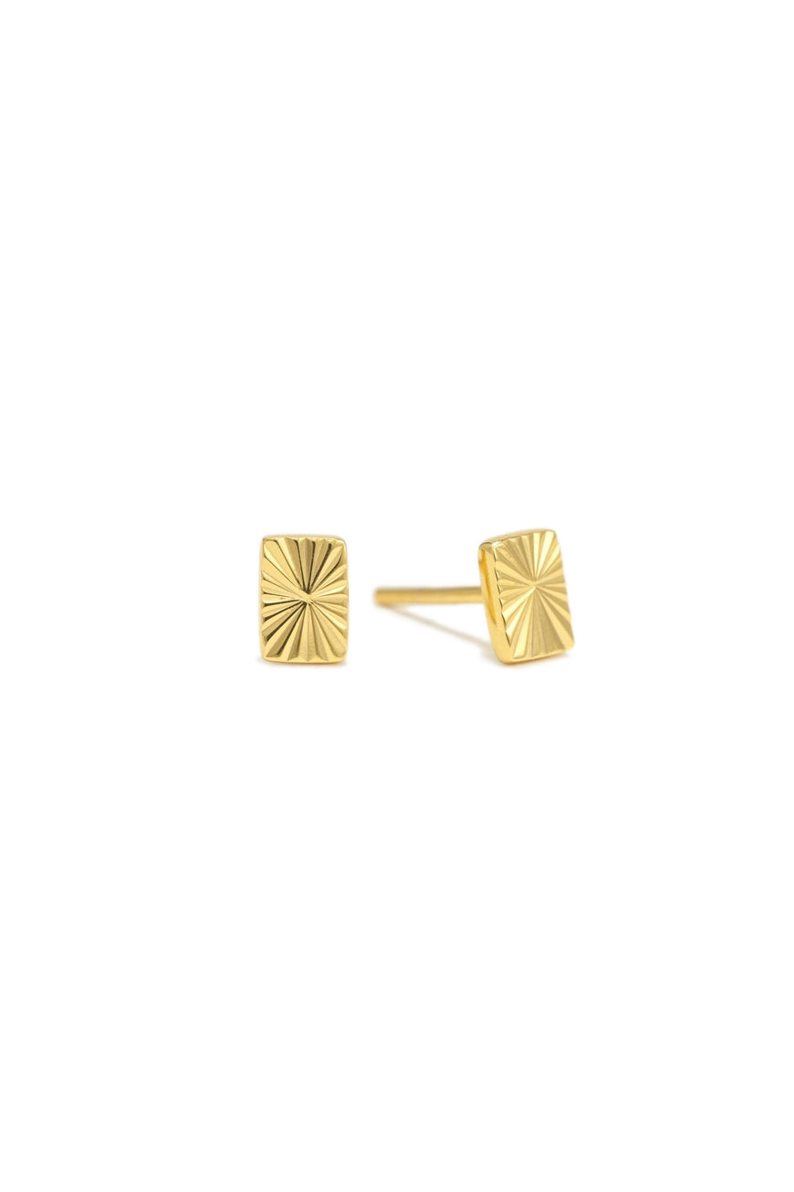 Rectangle Fluted Studs