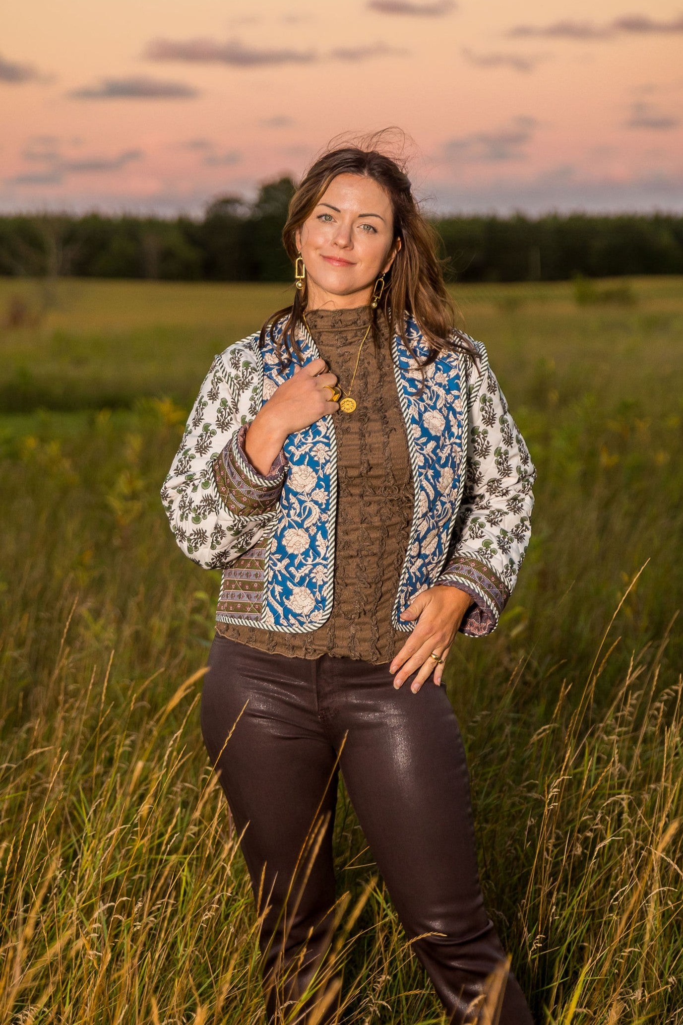 Double Sided Quilted Jacket