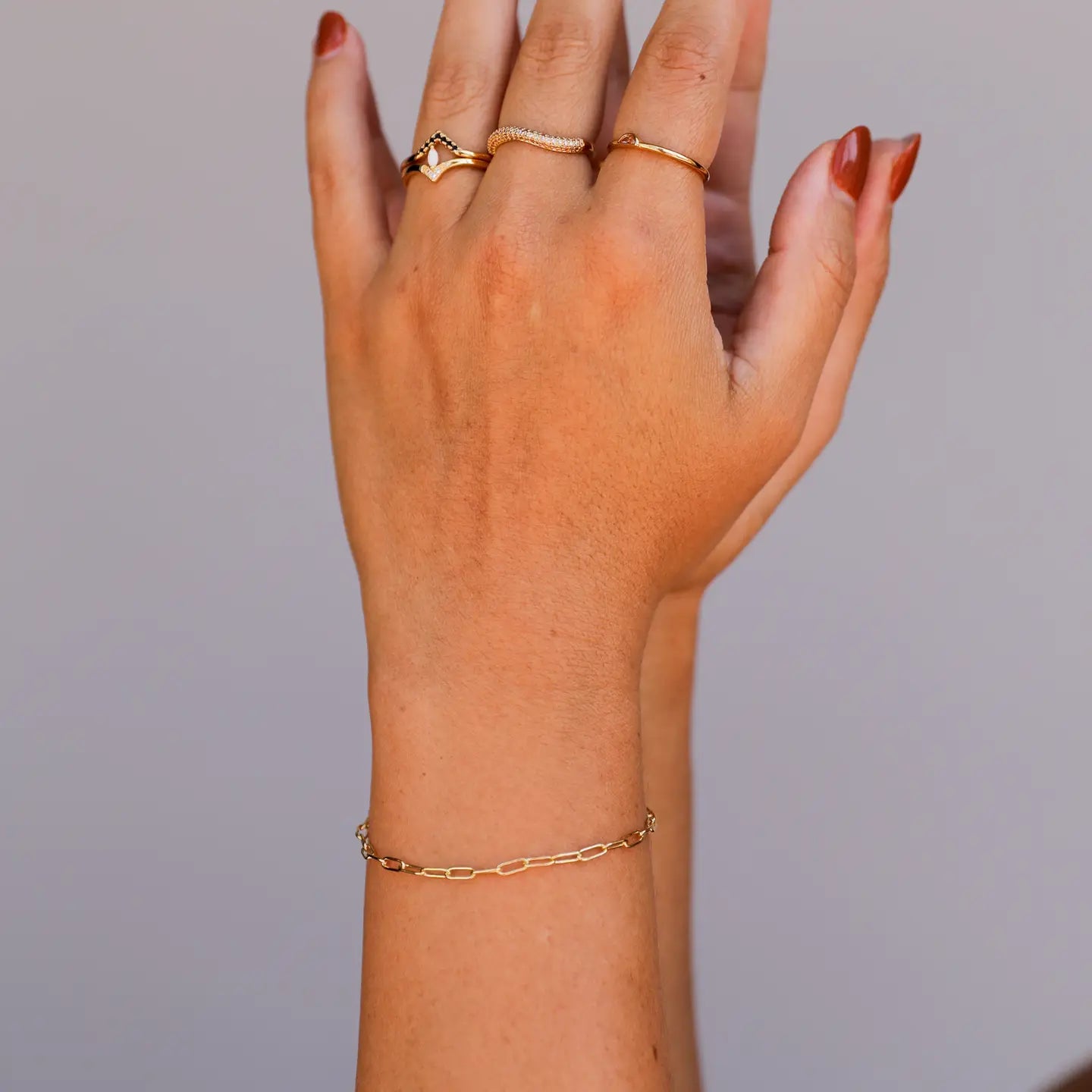 Small Link Chain Bracelet