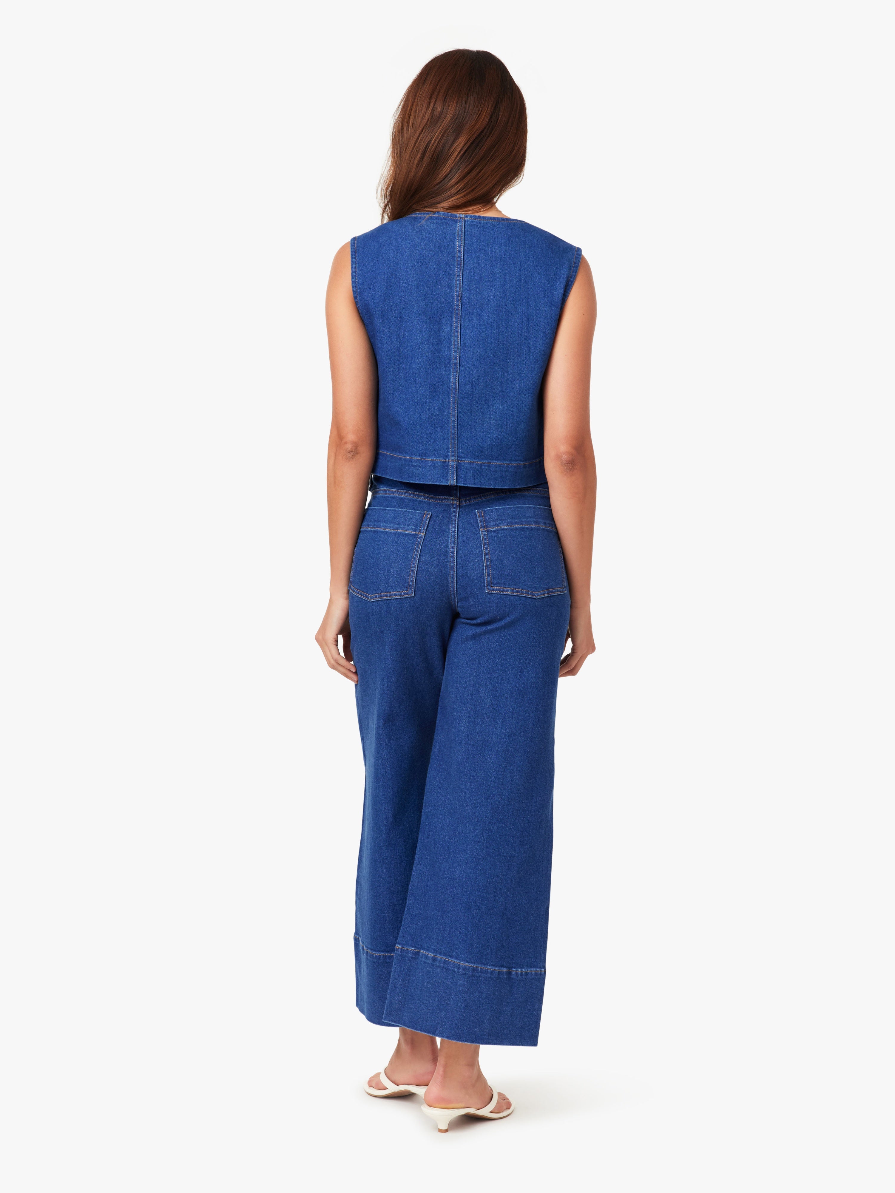 Denver Pintuck Crop Pant