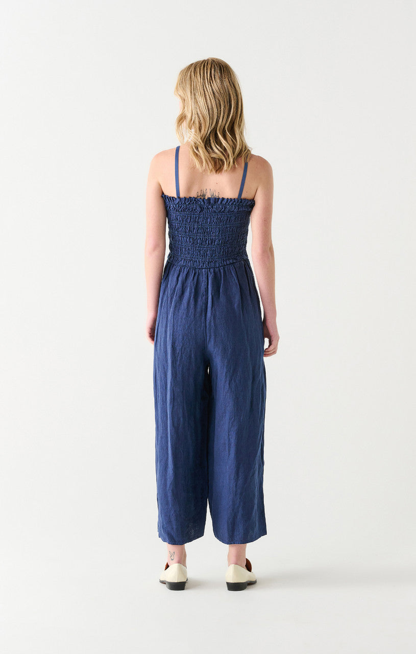 SMOCKED JUMPSUIT